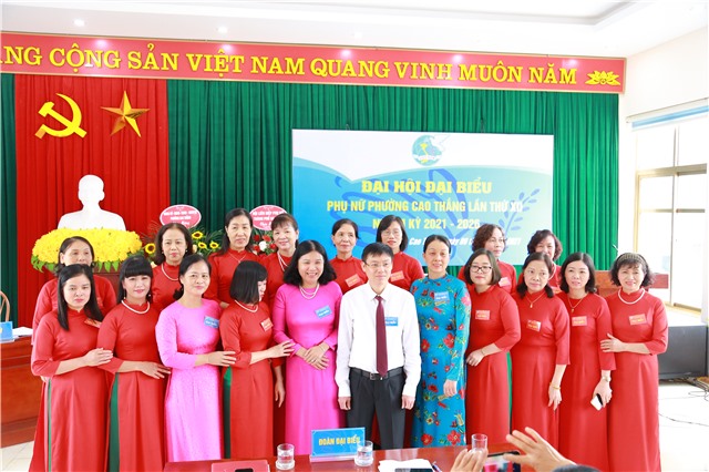 Đại hội đại biểu phụ nữ phường Cao Thắng lần thứ XII, nhiệm kỳ 2021- 2026