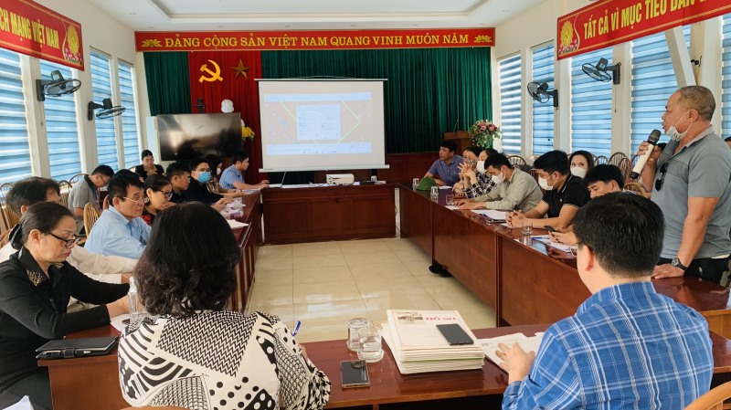 Ủy ban nhân dân phường Cao Thắng tổ chức vận động các hộ gia đình, cá nhân thuộc diện giải phóng mặt bằng của Dự án Đường nối Hồng Hải - Hà Lầm 