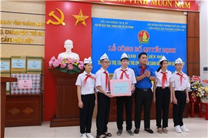 Thành lập Liên Đội cơ sở Bảo trợ, Chăm sóc trẻ em có hoàn cảnh đặc biệt tỉnh Quảng Ninh