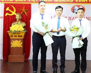 Chi bộ Công ty CP Đầu tư và xây dựng Việt Long: Kết nạp đảng viên mới