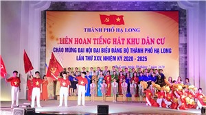 Liên hoan tiếng hát khu dân cư TP Hạ Long năm 2020 cụm số 3