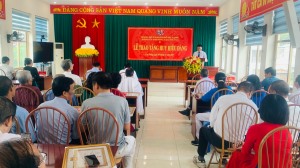 Đảng uỷ phường Cao Thắng tổ chức Lễ trao tặng huy hiệu Đảng đợt 07/11/2023