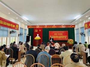 Hội nghị kiểm điểm giữa nhiệm kỳ Nghị quyết Đại hội XIII của Đảng, Nghị quyết Đại hội Đảng các cấp nhiệm kỳ (2020-2025) của Đảng ủy phường Cao Thắng