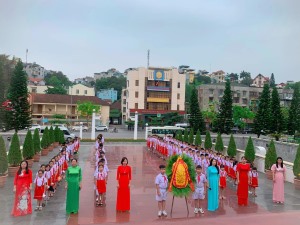 Trường tiểu học Cao Thắng long trọng tổ chức Đại hội cháu ngoan Bác Hồ năm học 2022 - 2023