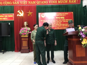 Hội Cựu chiến binh phường Cao Thắng tổ chức các hoạt động chào mừng kỷ niệm 48 năm ngày Giải phóng hoàn toàn miền nam (30/4/1975 - 30/4/2023)
