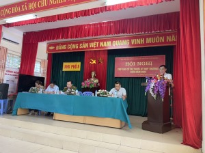 Đại biểu Hội đồng nhân dân phường Cao Thắng tiếp xúc cử tri trước kỳ họp thứ 7 (kỳ thường lệ) giữa năm 2023.