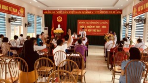 Hội đồng nhân dân phường Cao Thắng tổ chức kỳ họp thứ 7, HĐND phường khóa X, nhiệm kỳ 2021-2026
