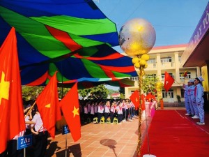 Trường THCS Cao Thắng Long trọng tổ chức Lễ khai giảng năm học 2023 – 2024.