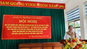 Hội nghị học tập, nghiên cứu, triển khai chuyên đề học tập và làm theo tư tưởng, đạo đức, phong cách Hồ Chí Minh 
