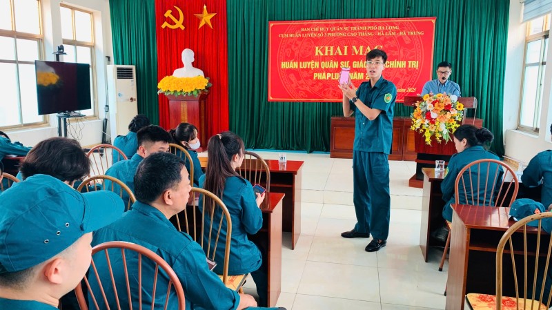Phường Cao Thắng triển khai lấy ý kiến Nhân dân về dự thảo sửa đổi Hiến pháp năm 2013