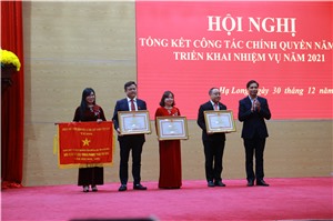 Hội nghị tổng kết công tác chính quyền năm 2020; triển khai nhiệm vụ năm 2021