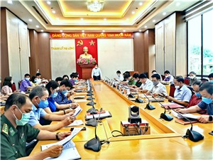 Tiếp tục thực hiện tốt hơn nữa công tác phòng chống dịch Covid 19 với phương châm: " Bình tĩnh, linh hoạt, chủ động, chặt chẽ, hiệu quả"